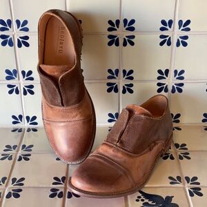 BedStü ladies slip on vintage look shoe